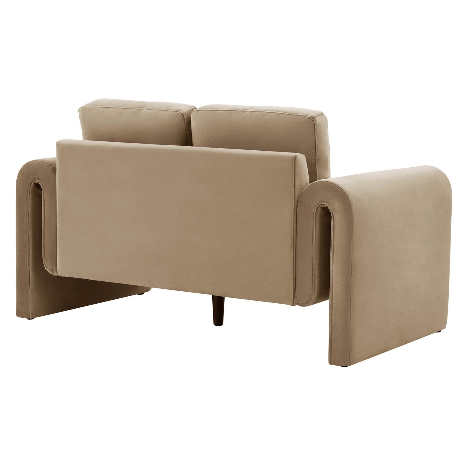Marseille Small 2 Seater Sofa - Latte