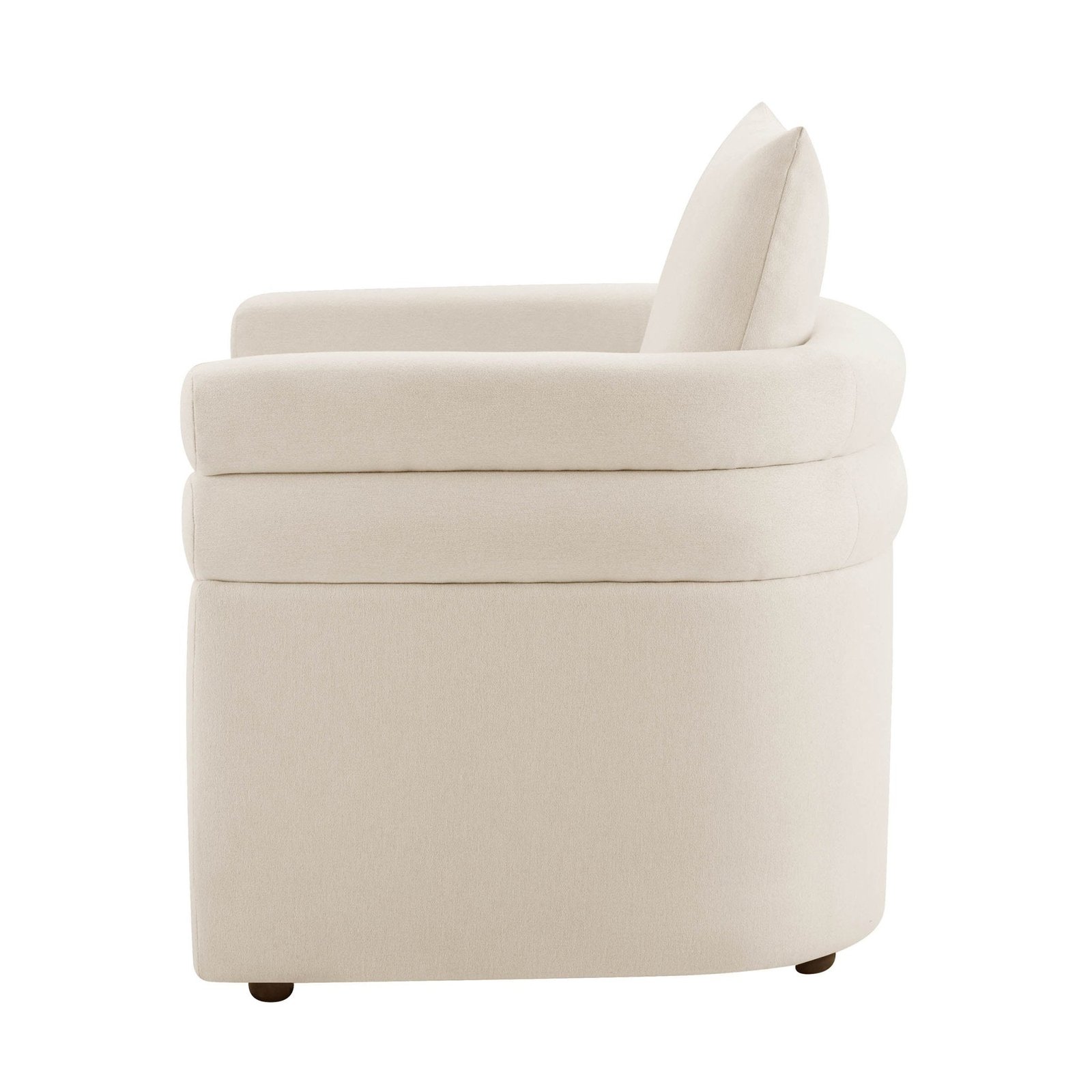 Maya Accent Chair - Cream Linen