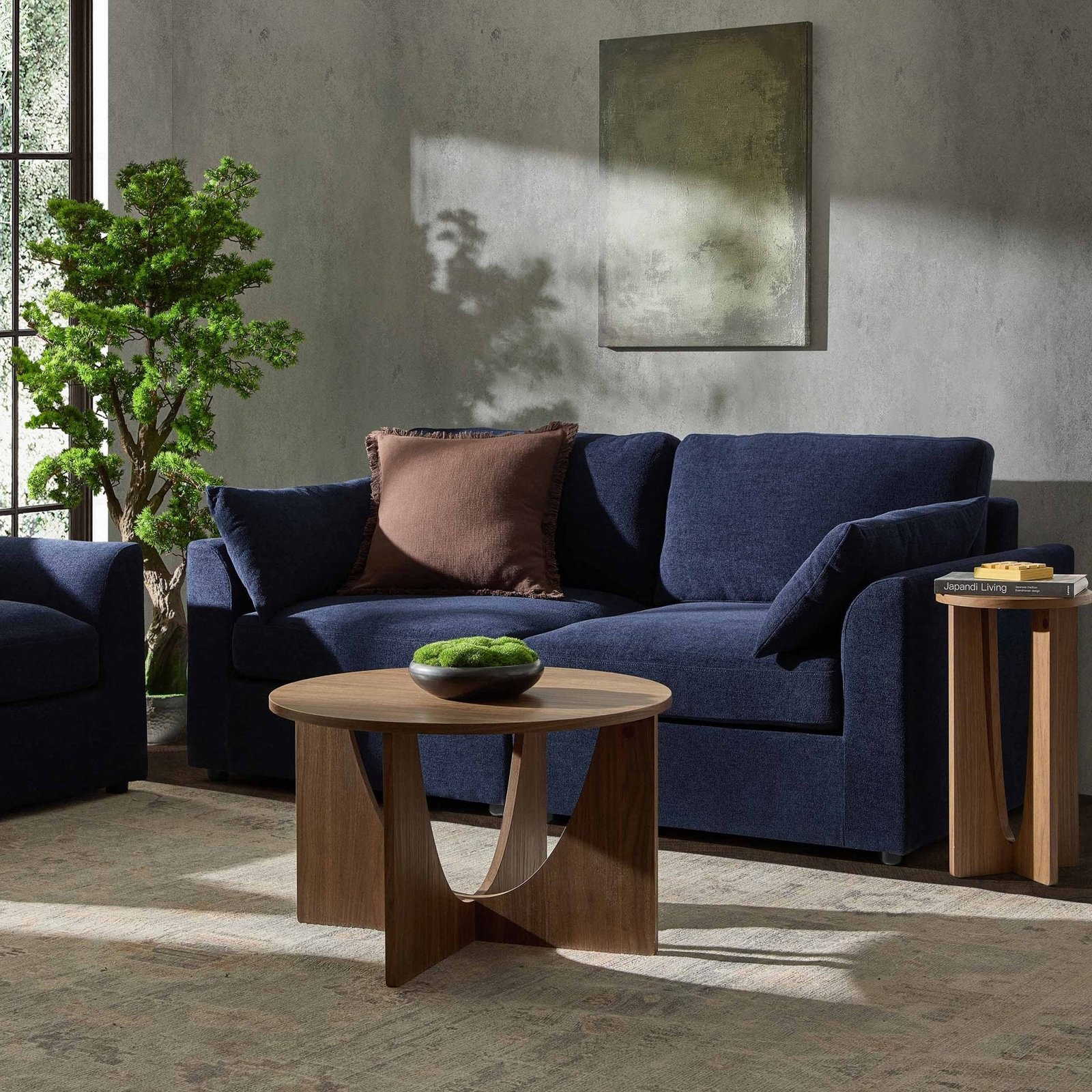 Miami 2 Seater Sofa - Chenille Navy