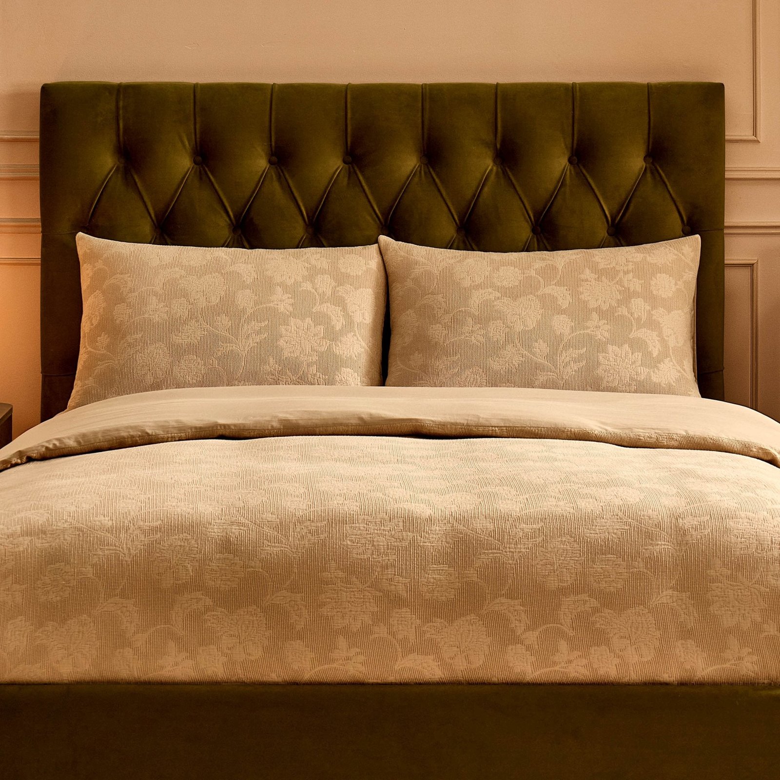 Middleton Ottoman Storage Bed - Muted Moss - Green Lane