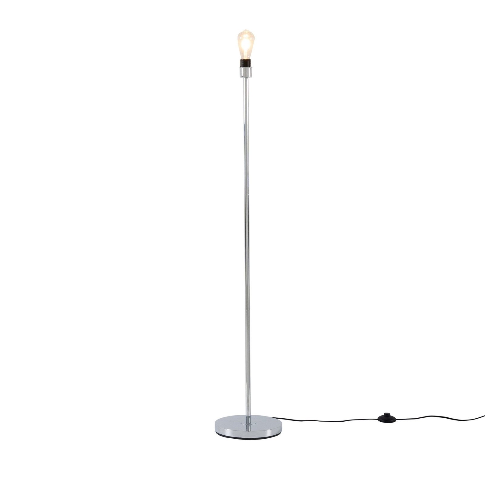 Mix and Match Floor Lamp Base - Chrome