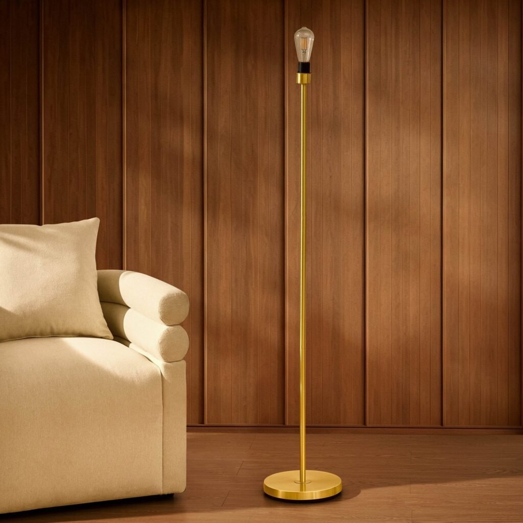 Mix and Match Floor Lamp Base - Gold