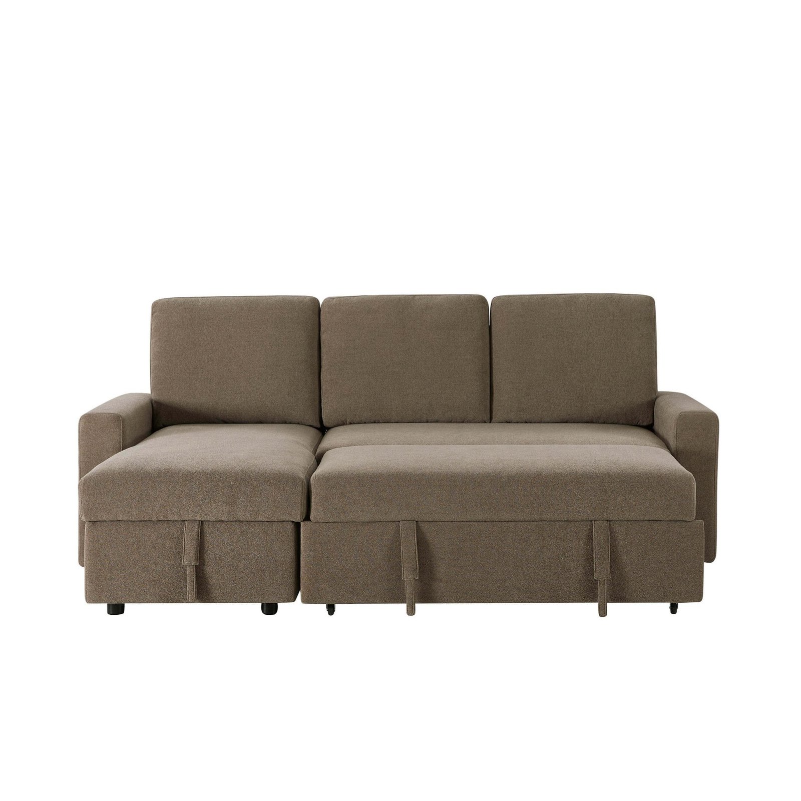 Monroe Sofa Bed - Chenille mushroom - Green Lane