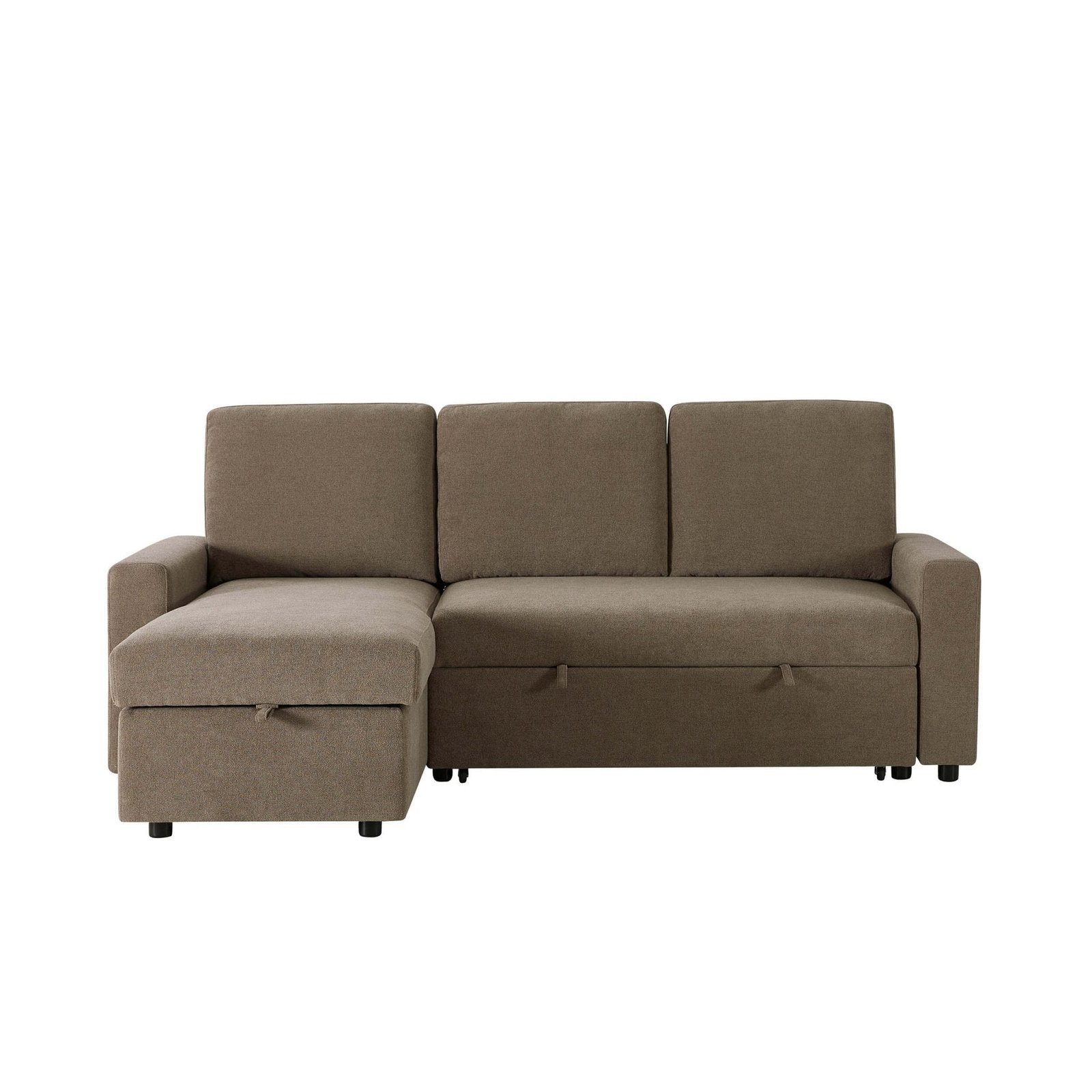 Monroe Sofa Bed - Chenille mushroom - Green Lane