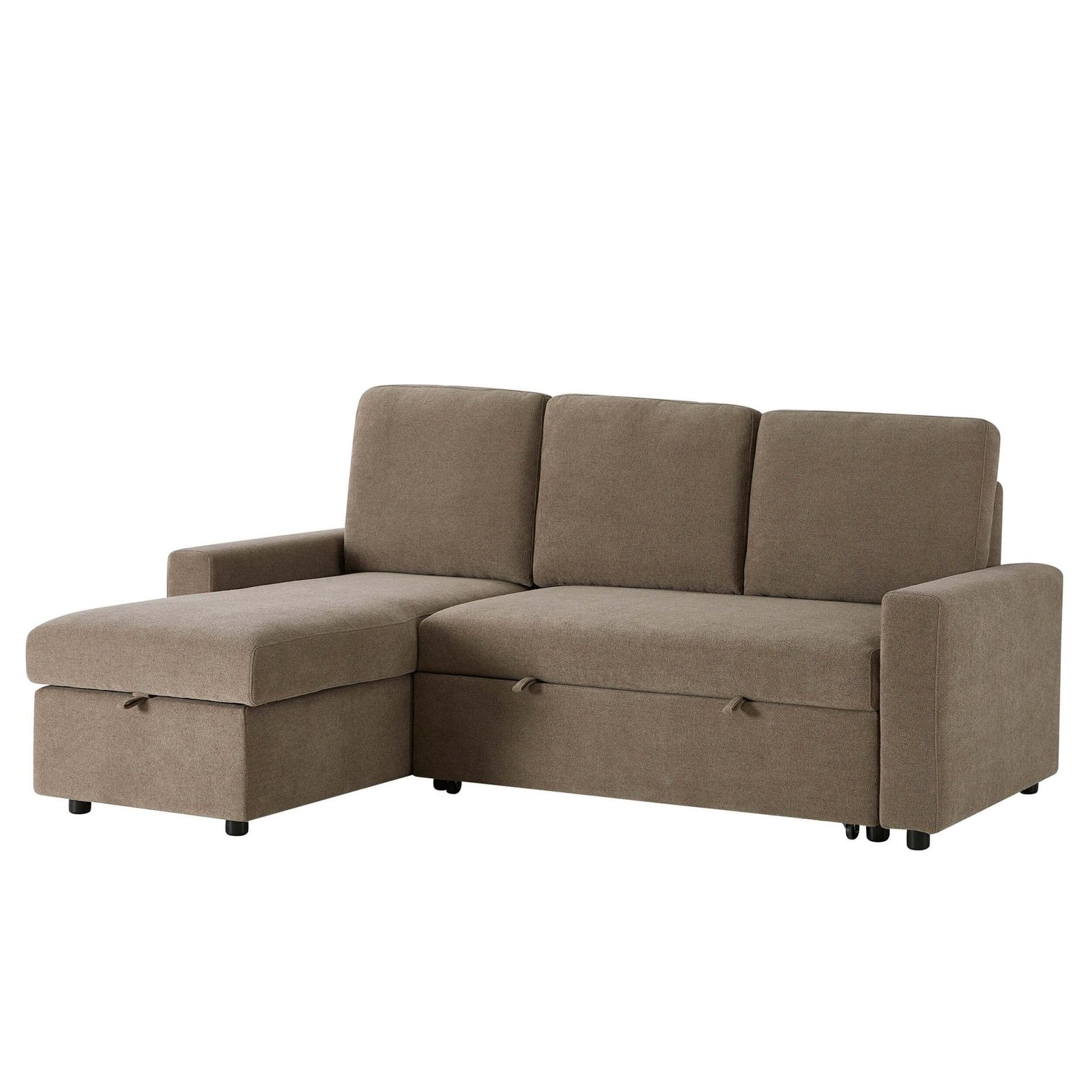 Monroe Sofa Bed - Chenille mushroom - Green Lane