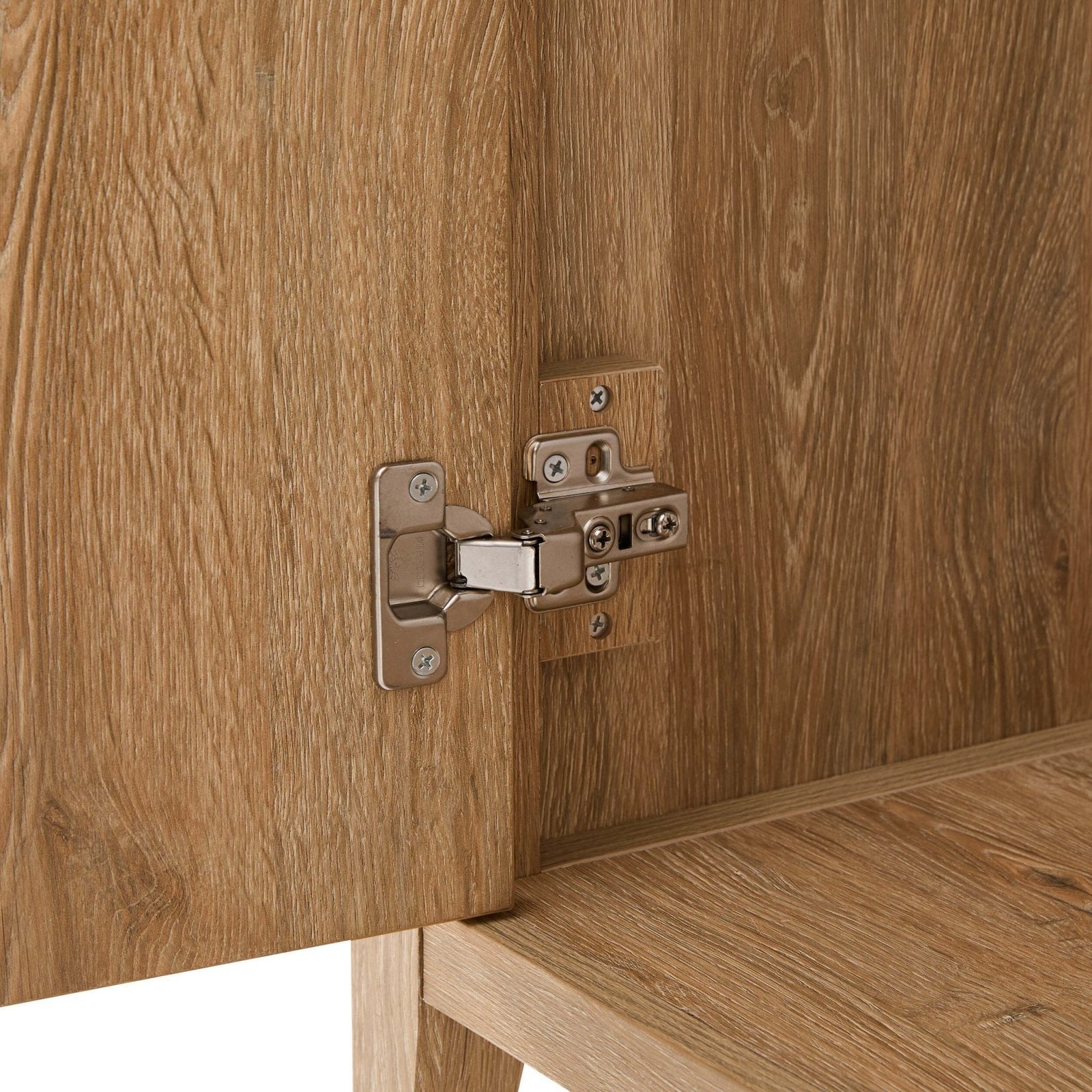 Nell 3 Door Wardrobe - Light Wood - Green Lane