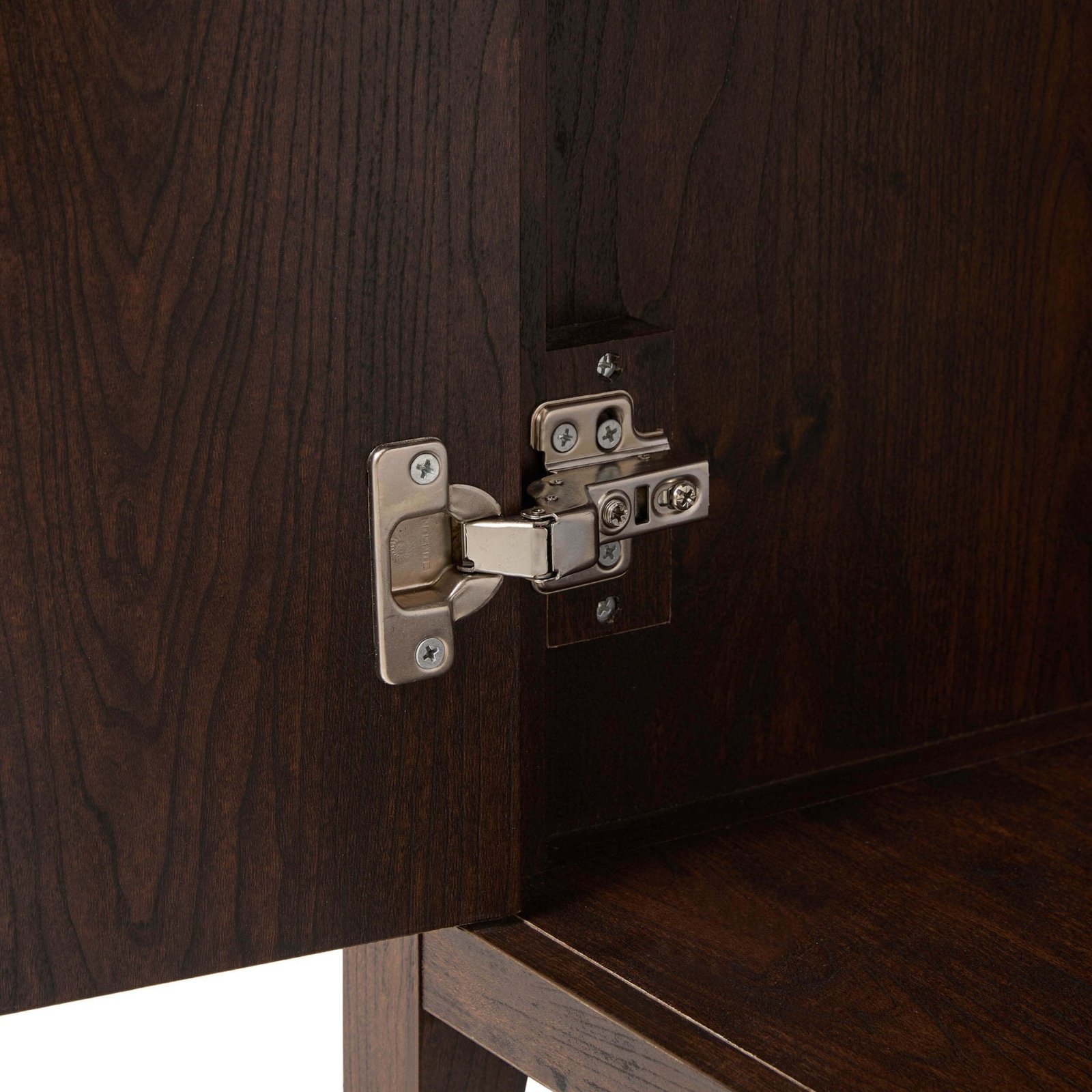 Nell 3 Door Wardrobe - Walnut - Green Lane