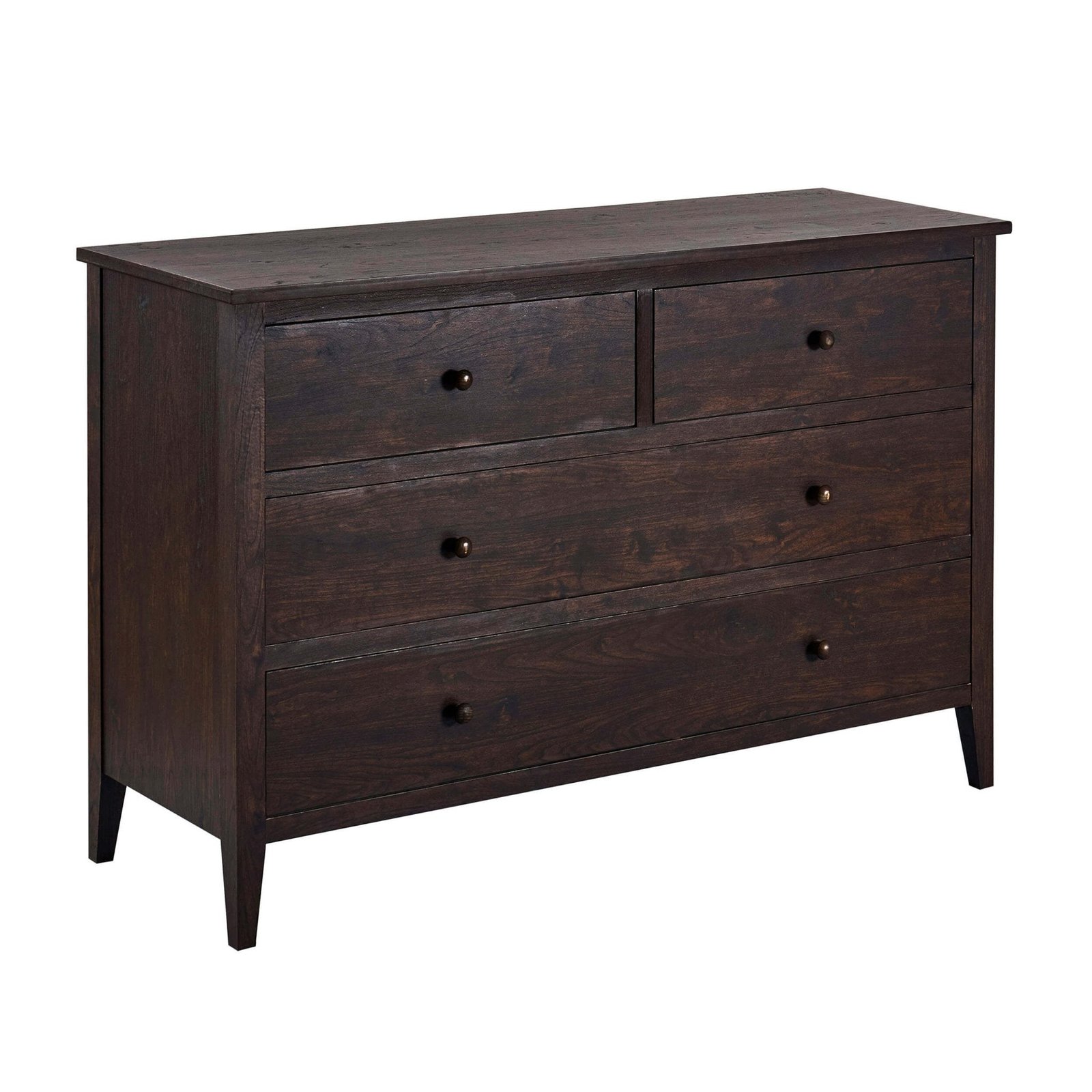Nell 4 Drawer Chest - Walnut - Green Lane