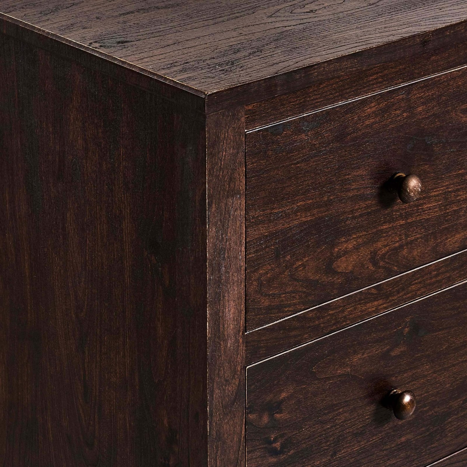 Nell 5 Drawer Chest - Walnut - Green Lane