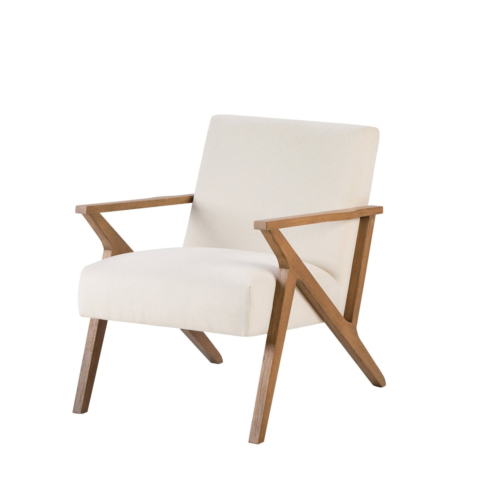 Nyla Accent Chair - Cream Linen