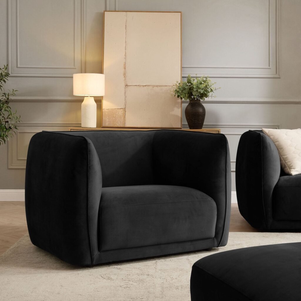 Porto Loveseat - Velvet Ink