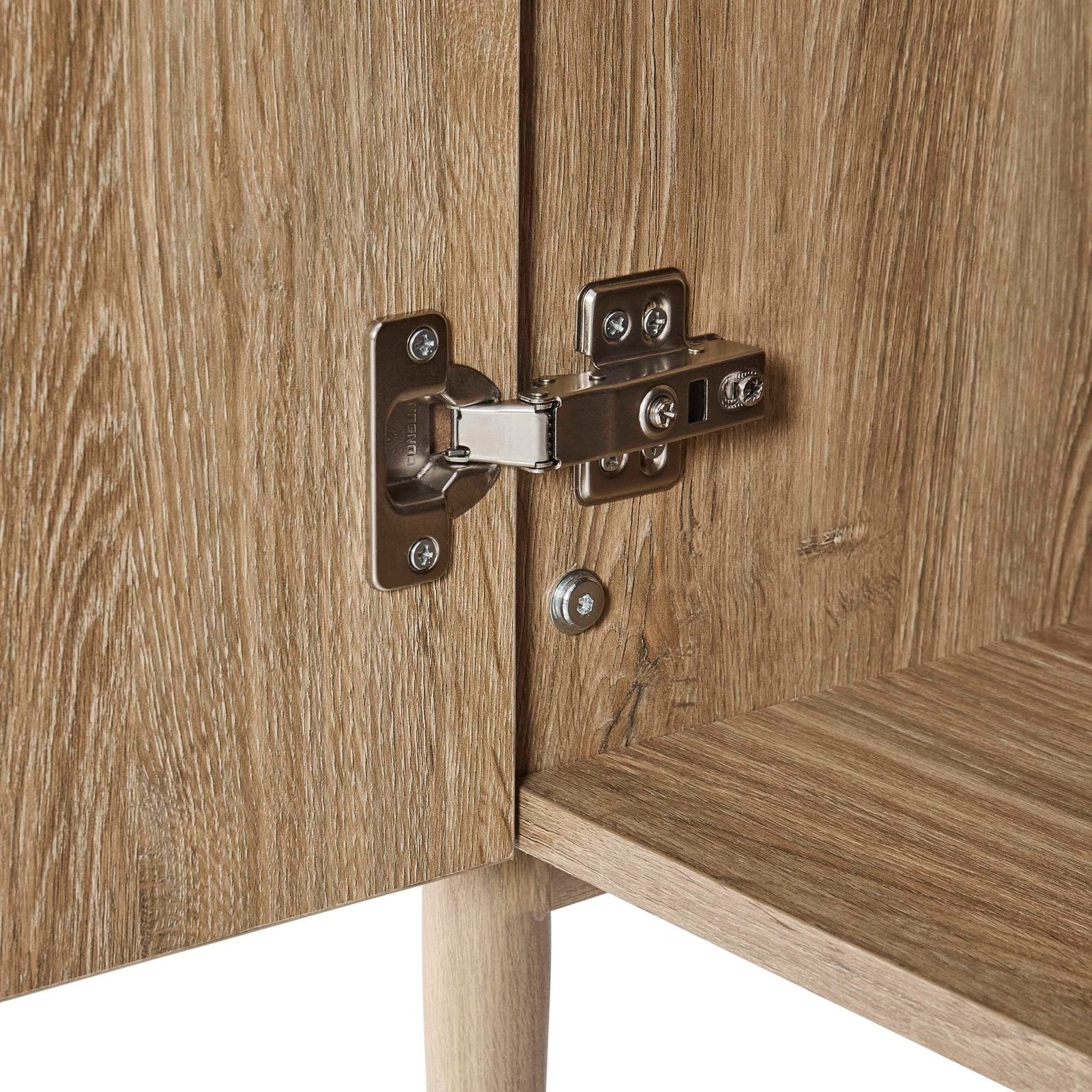 Posy Bobbin 3 Door Wardrobe - Light Wood - Green Lane