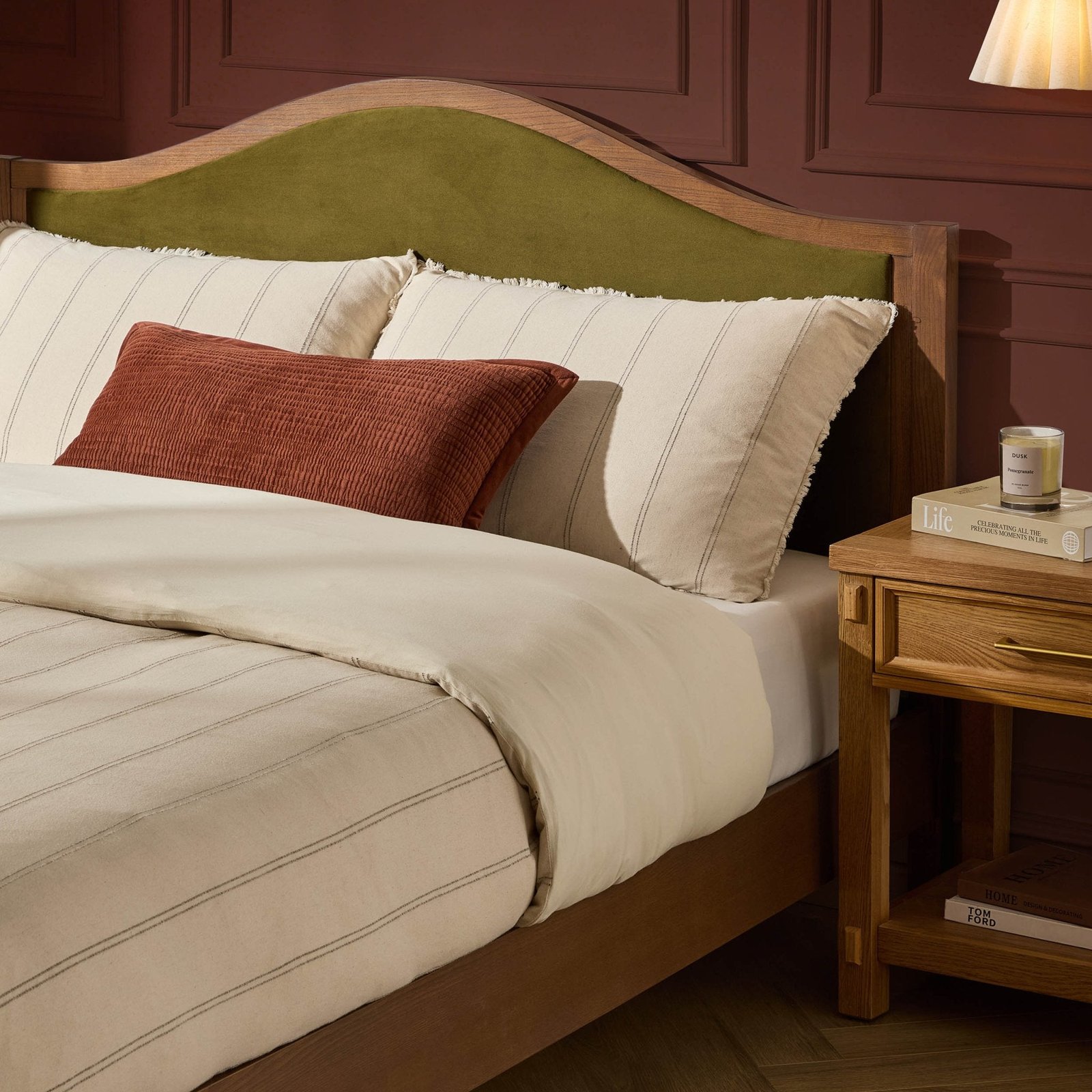Provence Bed Frame - Rich Green - Green Lane