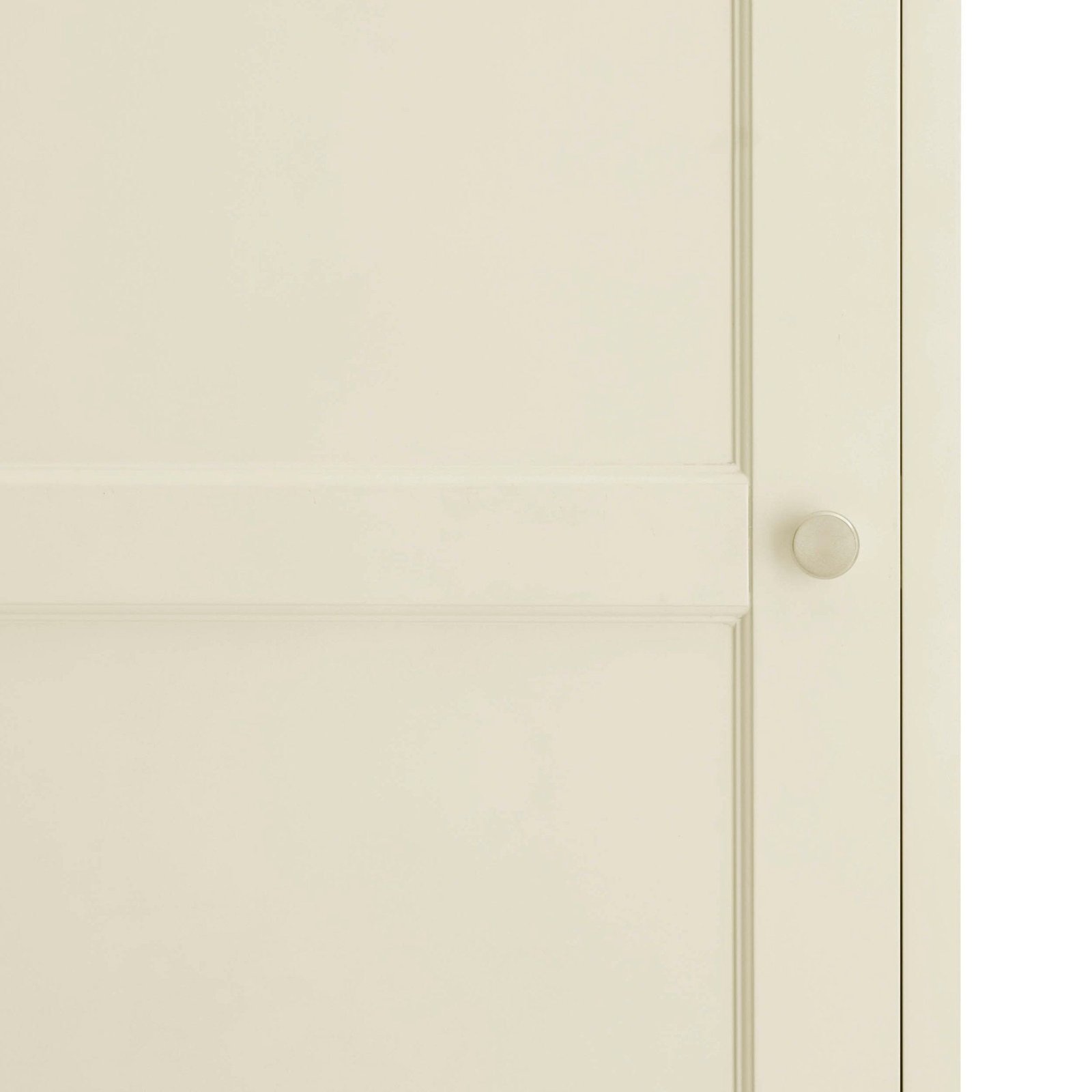Ruby 1 Door Wardrobe with Drawers - Cream - Green Lane