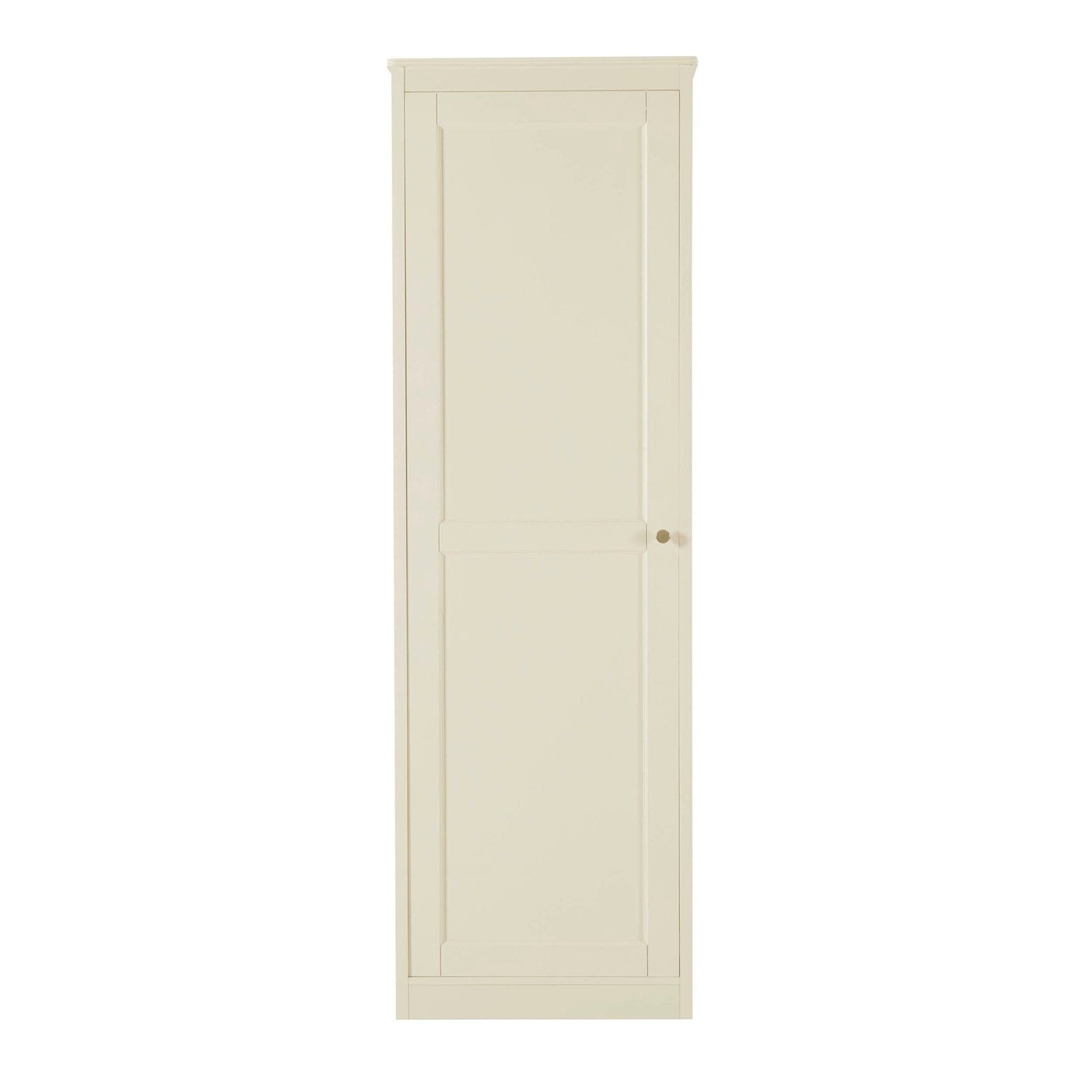 Ruby 1 Door Wardrobe with Drawers - Cream - Green Lane