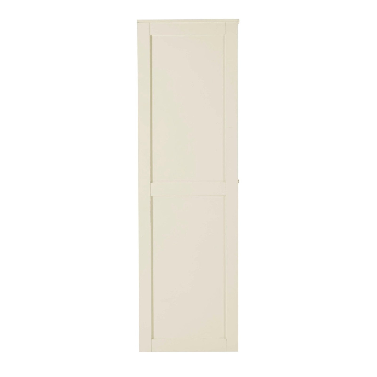 Ruby 1 Door Wardrobe with Drawers - Cream - Green Lane