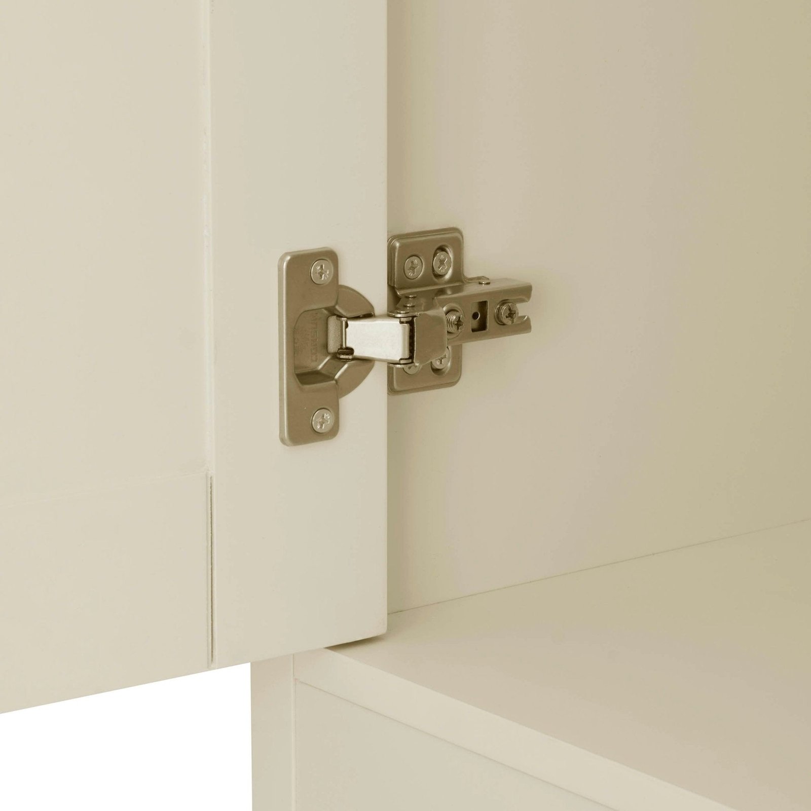 Ruby 1 Door Wardrobe with Drawers - Cream - Green Lane