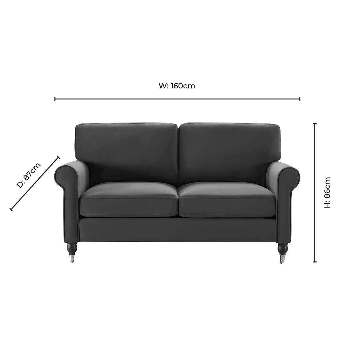 Sicily 3 Seater Sofa - Cream Linen
