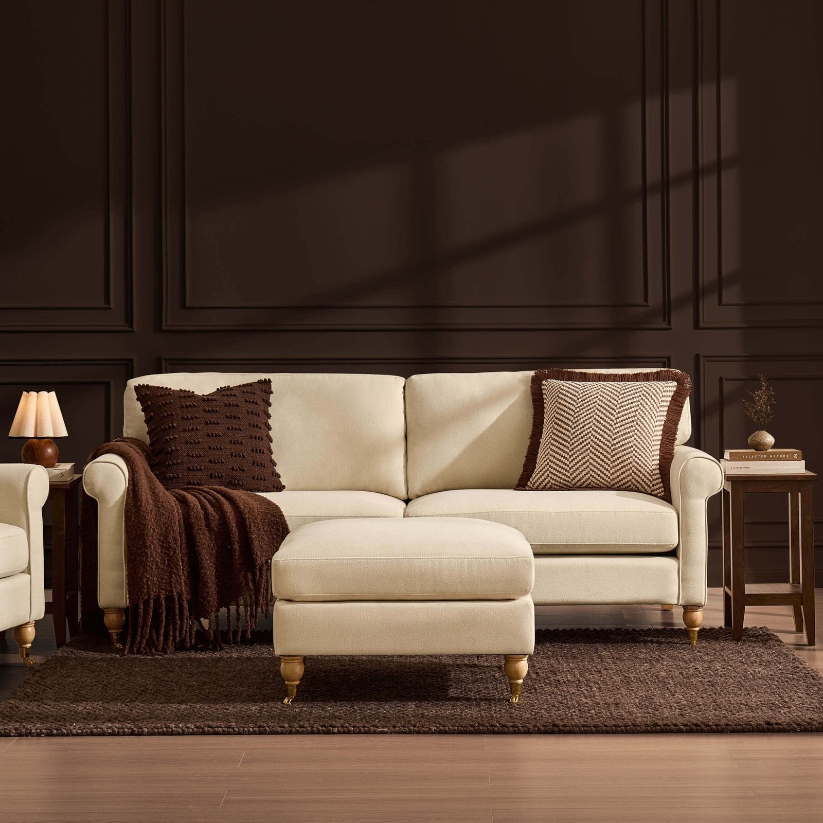 Sicily 3 Seater Sofa - Cream Linen