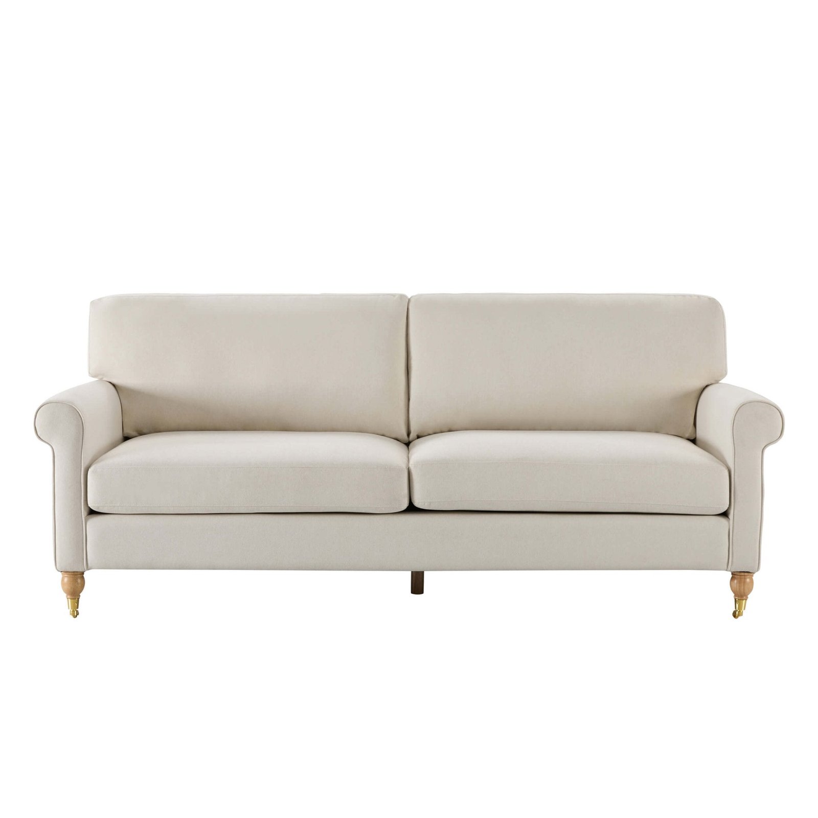 Sicily 3 Seater Sofa - Cream Linen