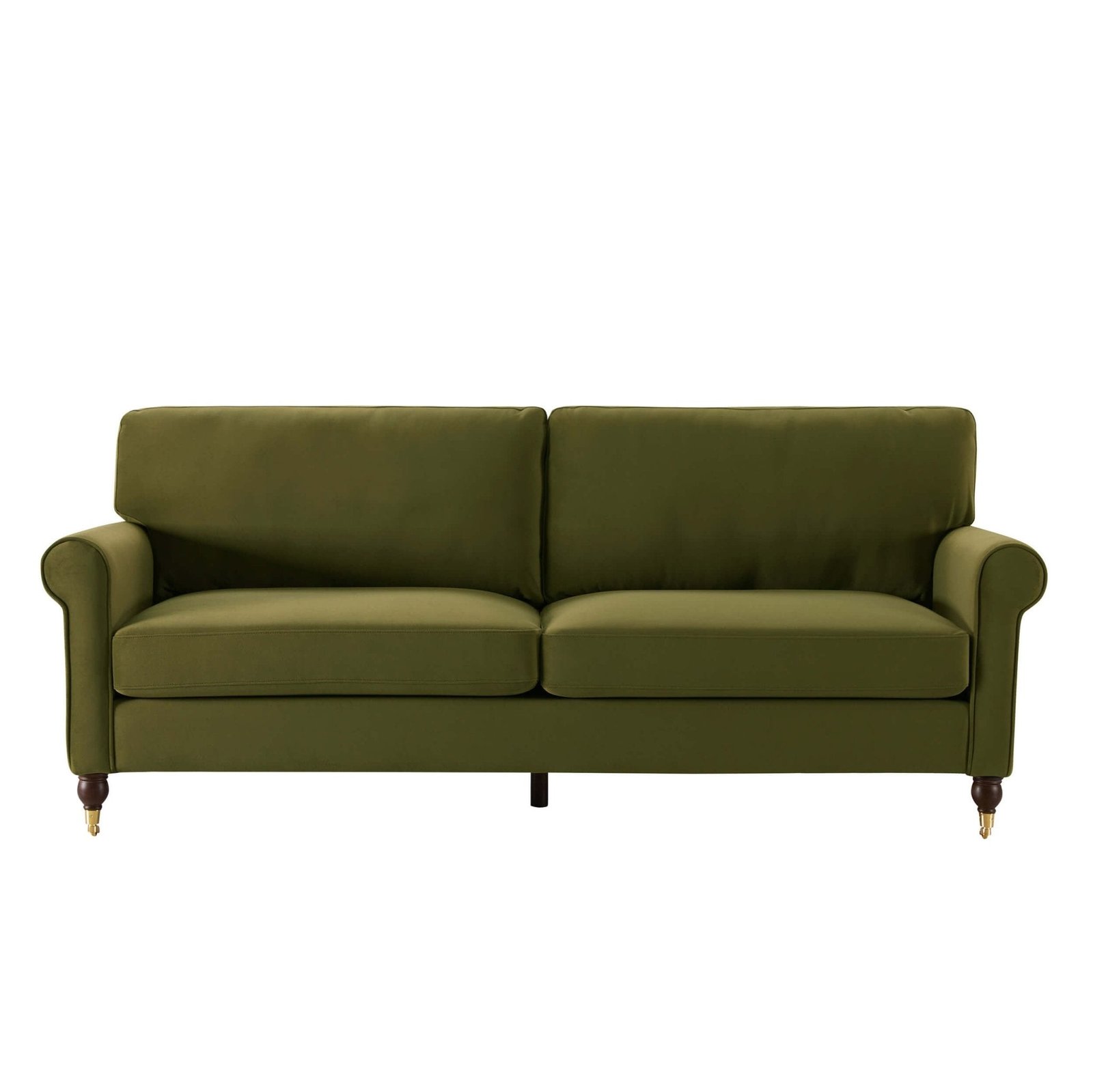 Sicily 3 Seater Sofa - Muted Moss - Green Lane