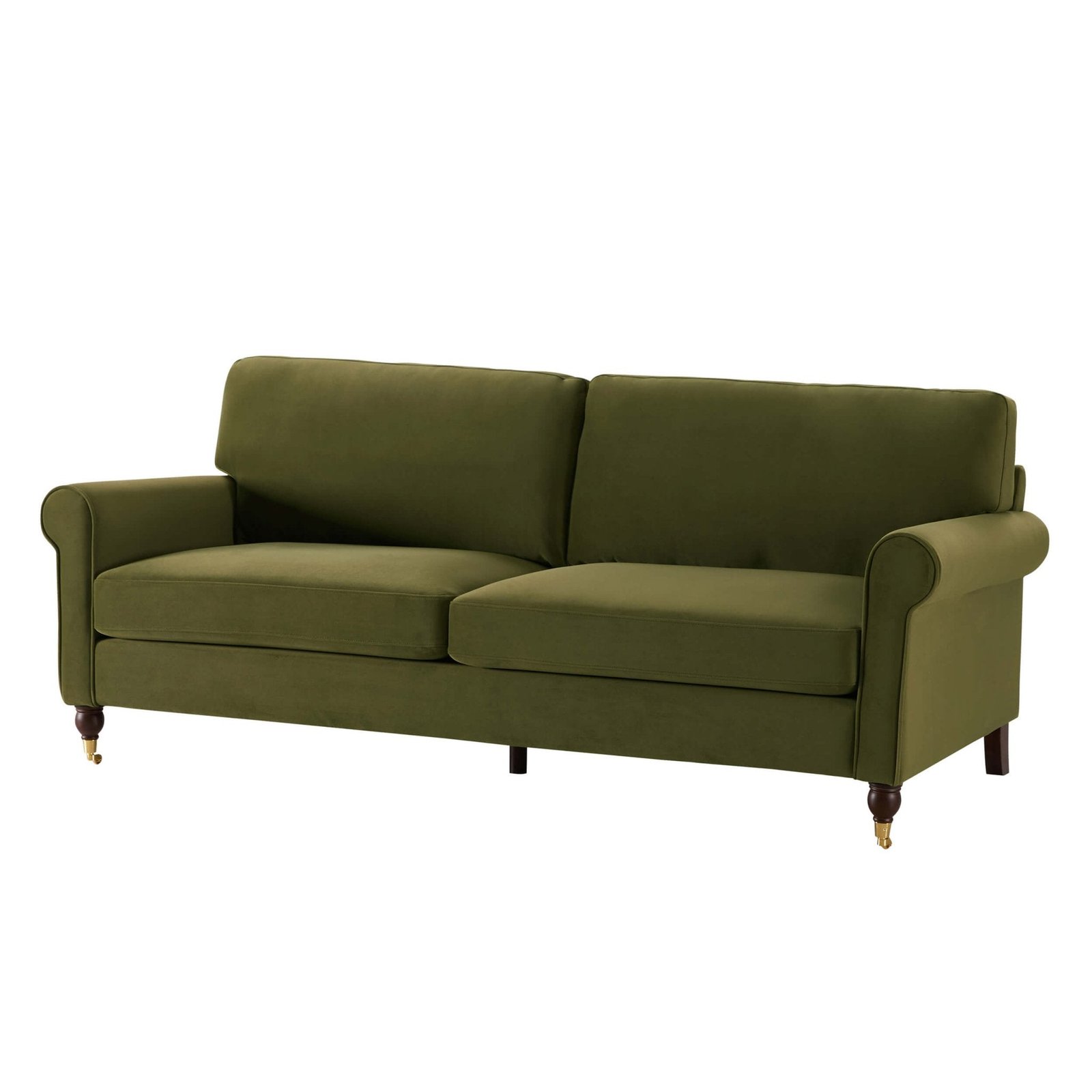 Sicily 3 Seater Sofa - Muted Moss - Green Lane