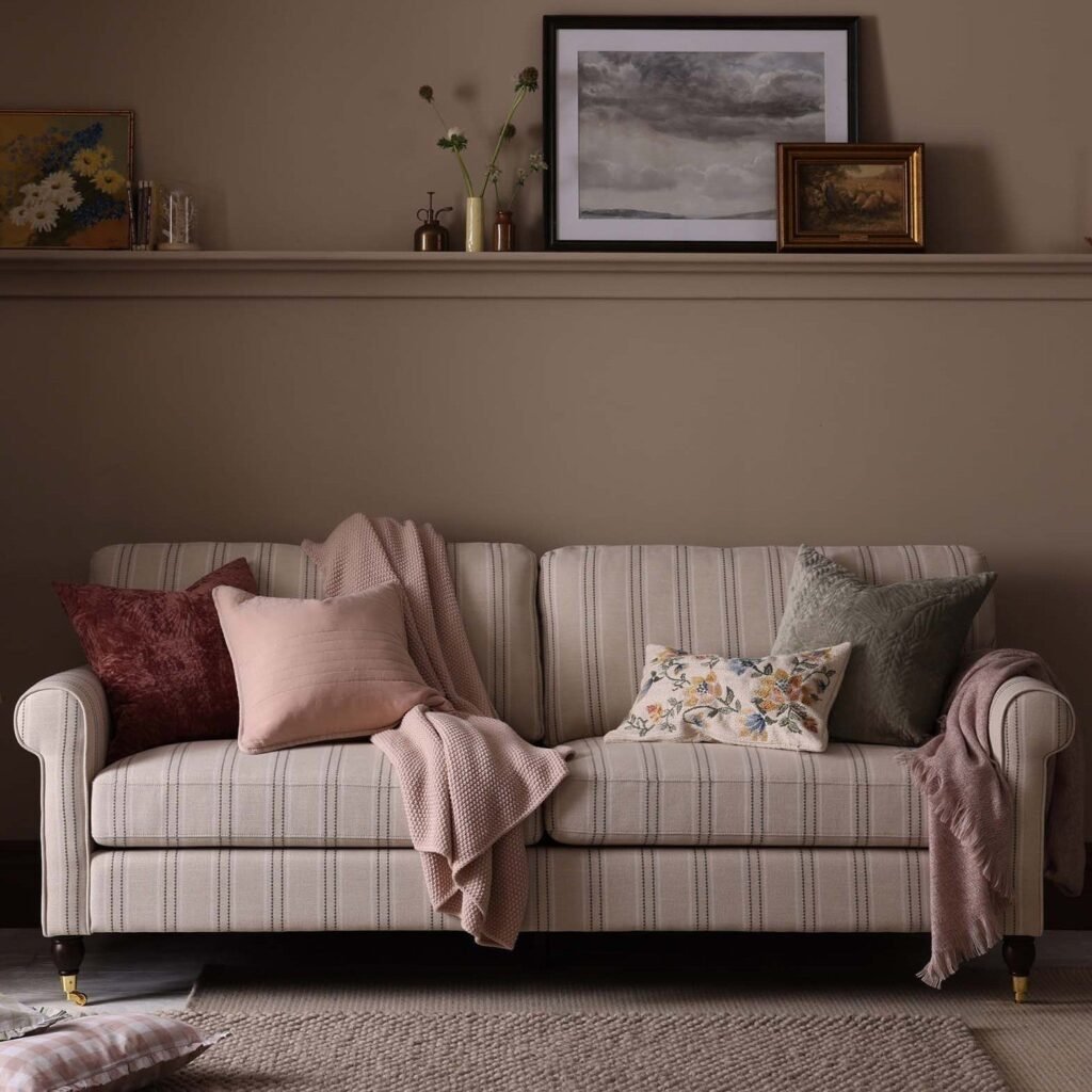 Sicily 3 Seater Sofa - Stripe