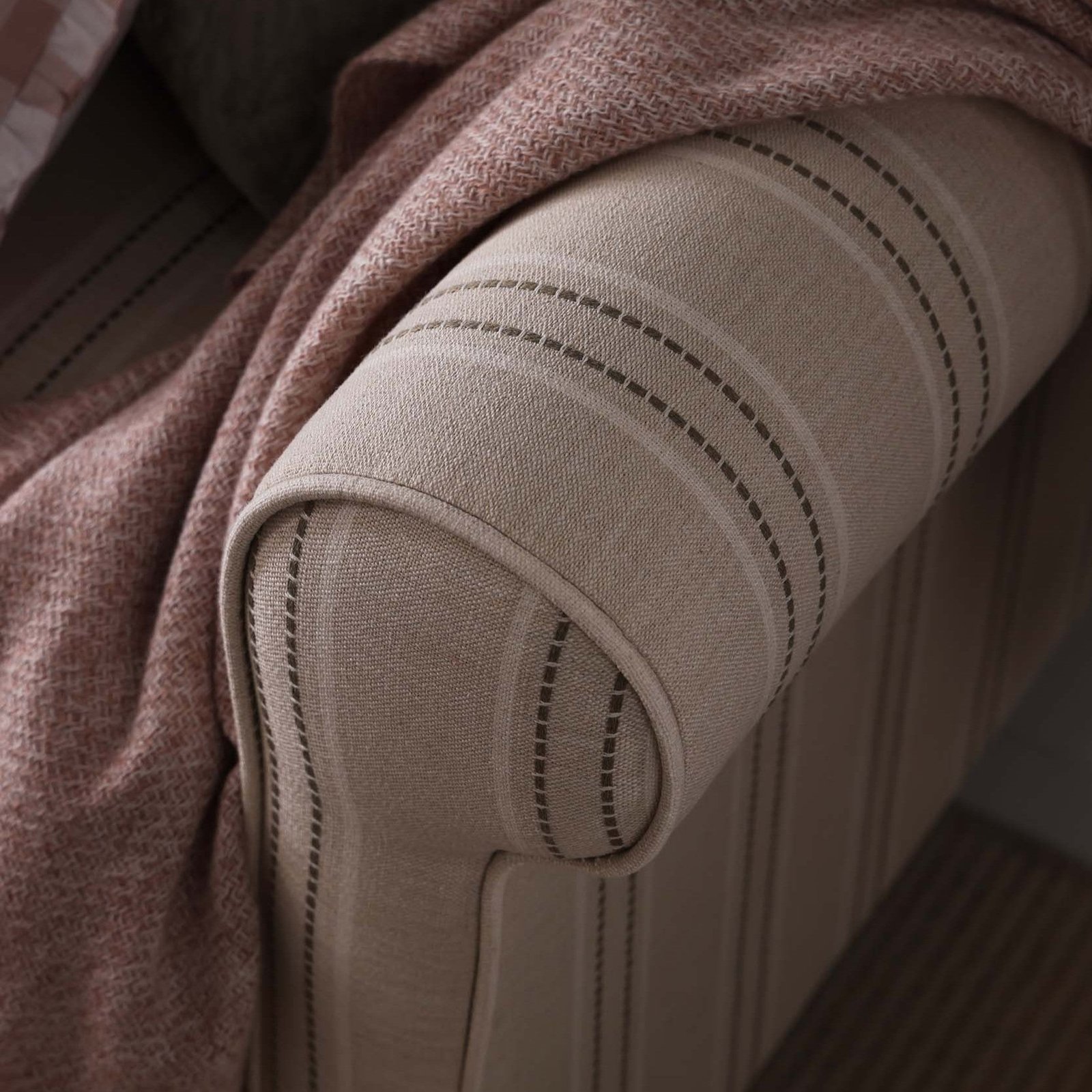 Sicily 3 Seater Sofa - Stripe