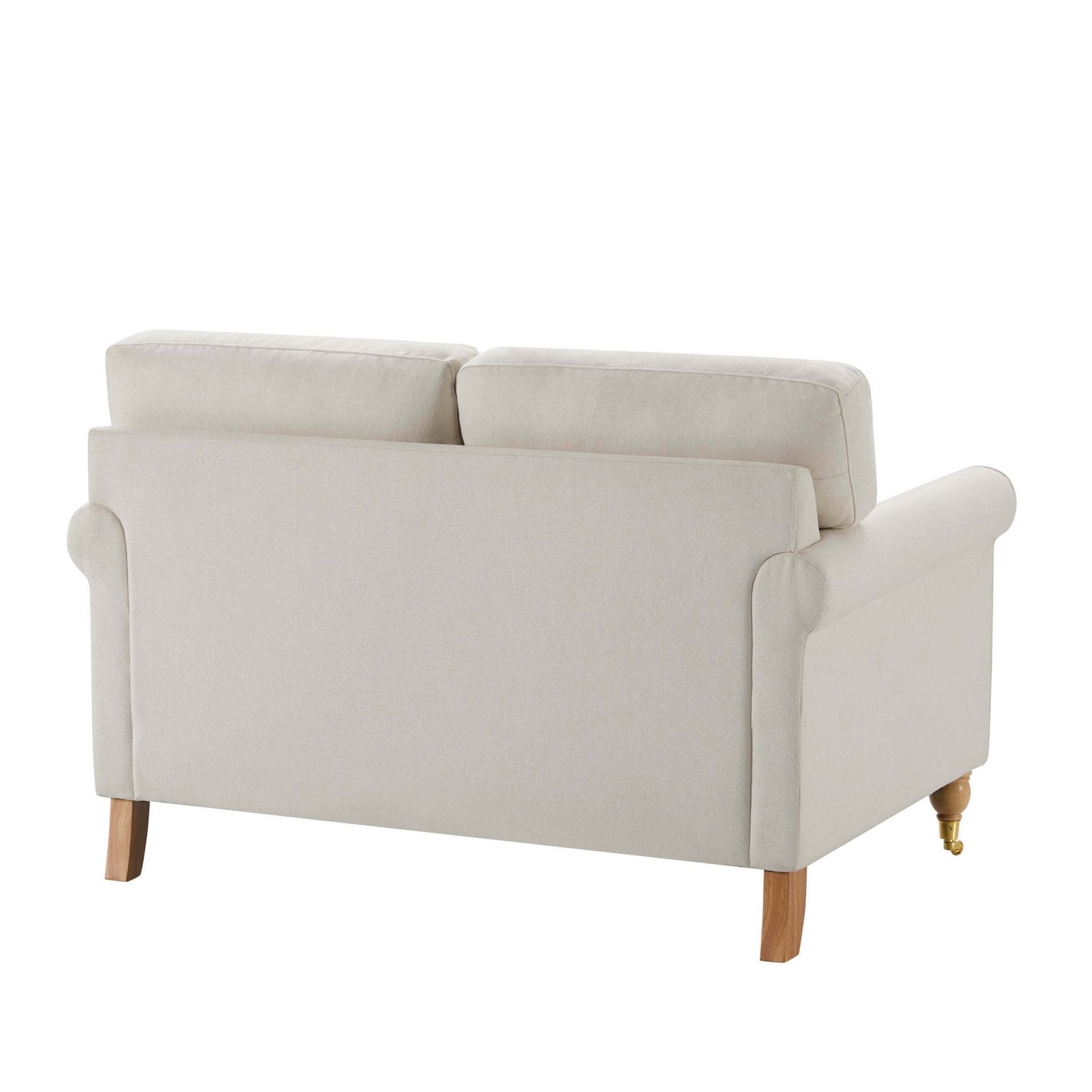 Sicily Small 2 Seater Sofa - Cream Linen