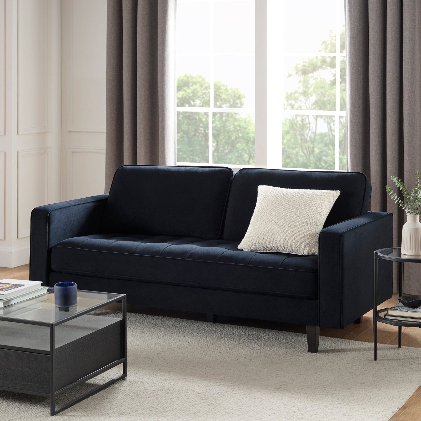 Sloane 3 Seater Sofa — Midnight