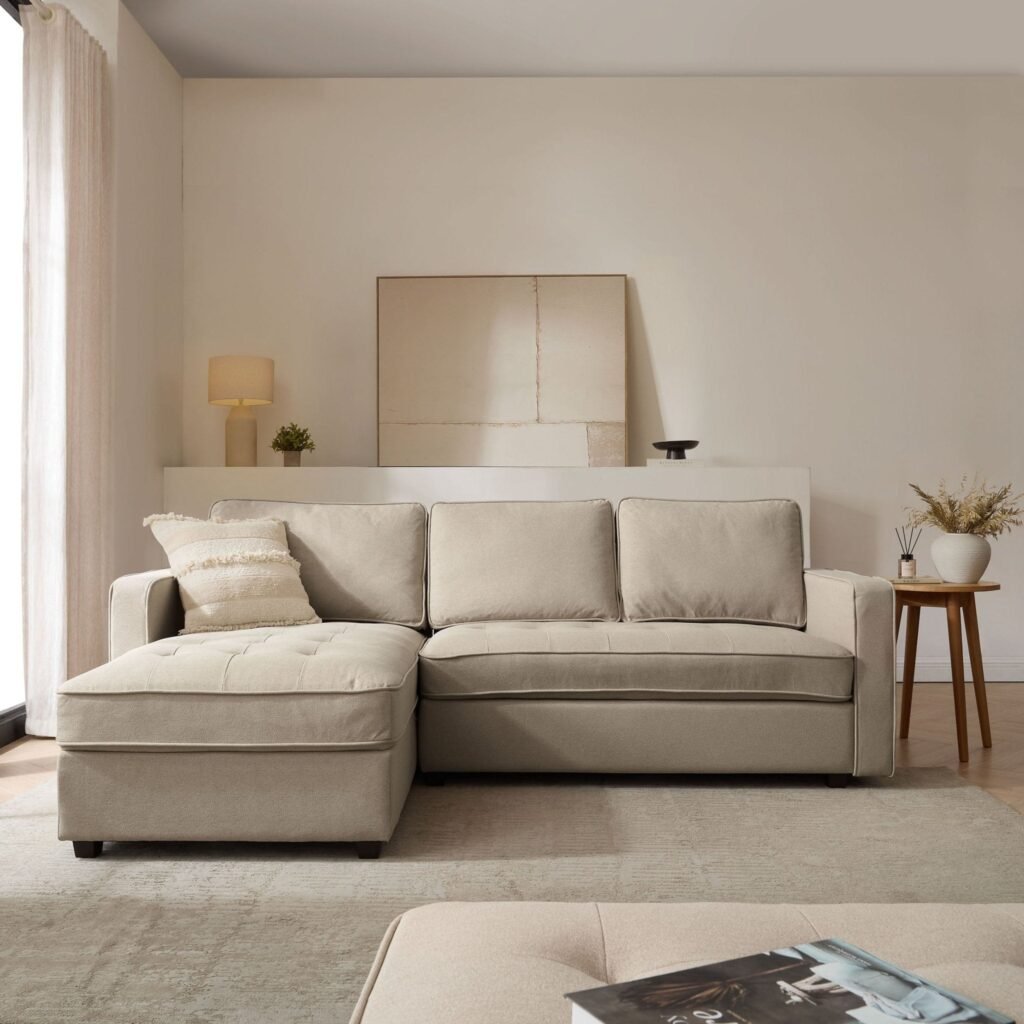 Sloane Left Hand Chaise - Oatmeal