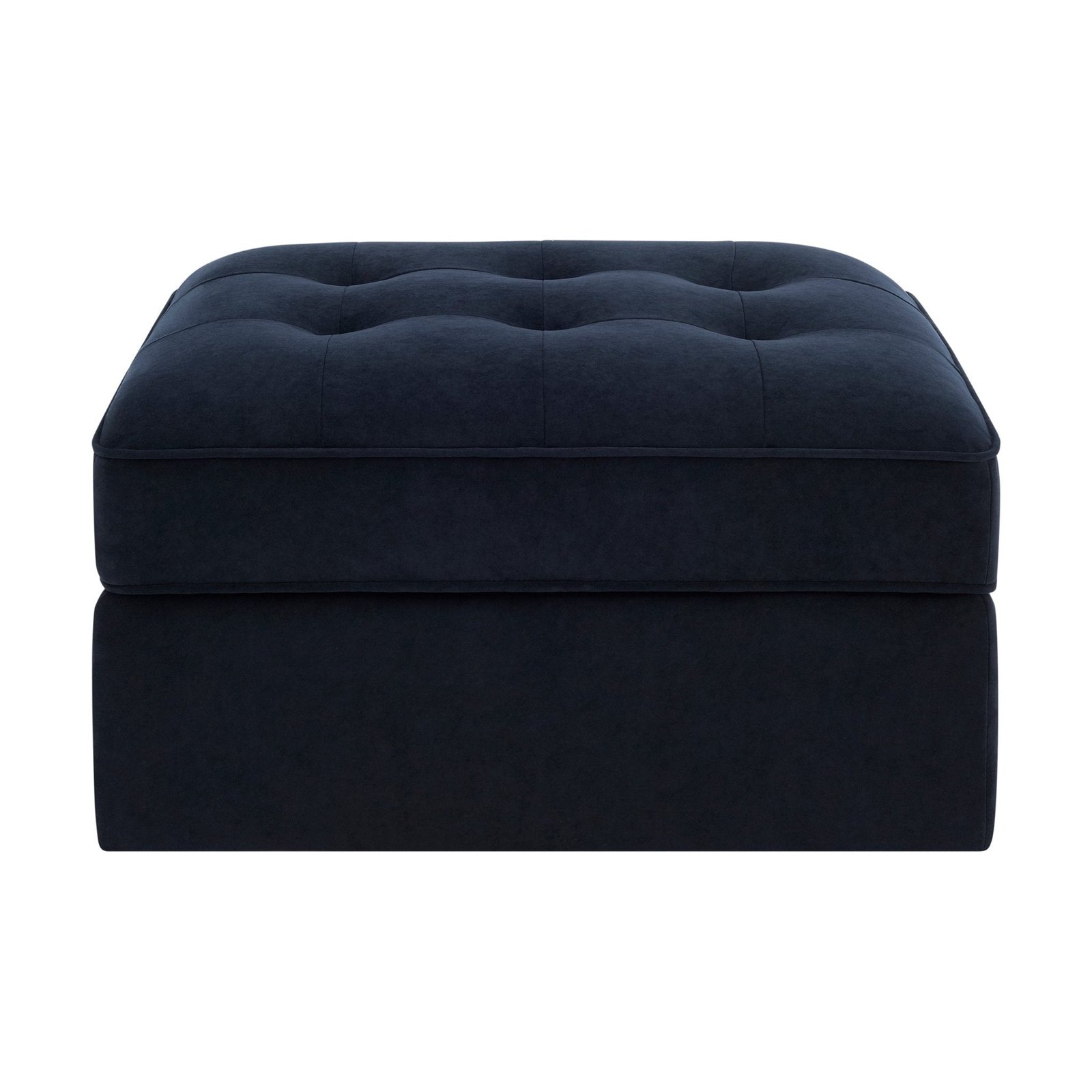 Sloane Ottoman Storage Pouffe- Midnight