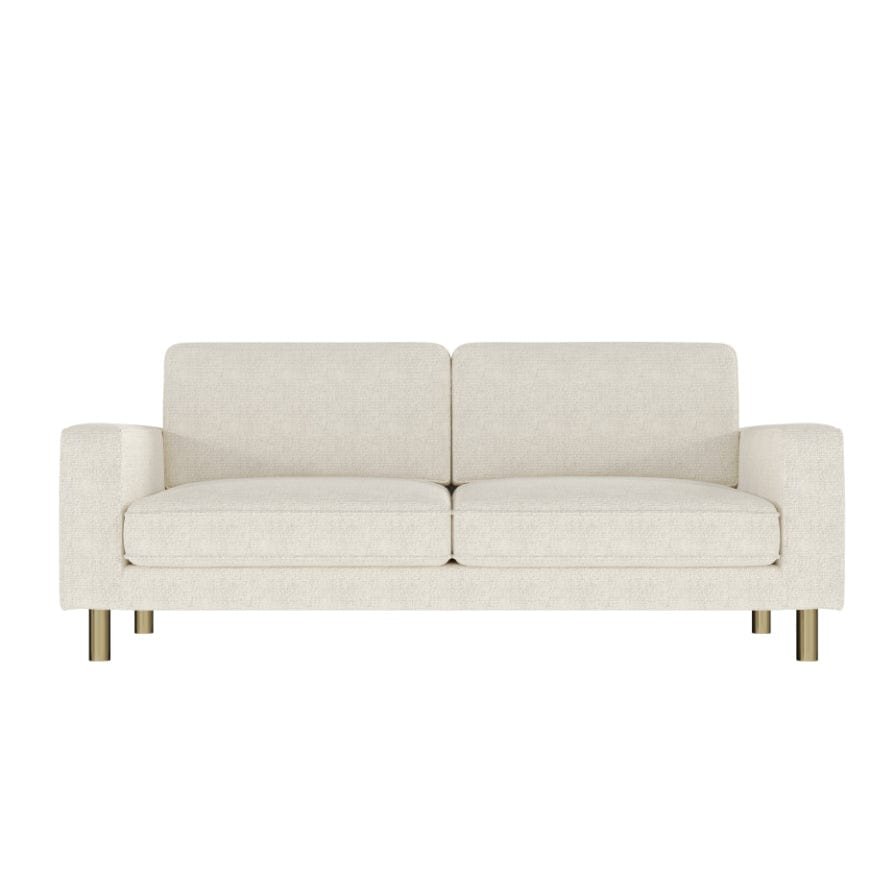 Soho Bouclé 3 Seater Sofa - Ivory