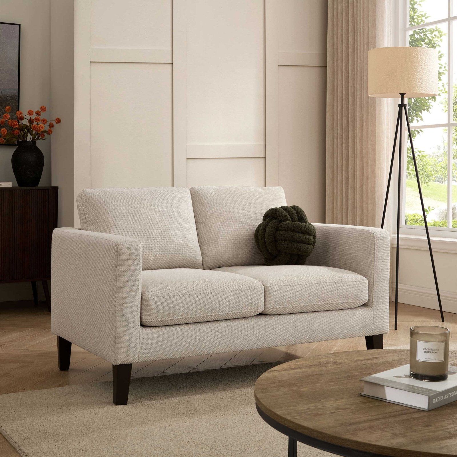 Soho Small 2 Seater Sofa - Beige