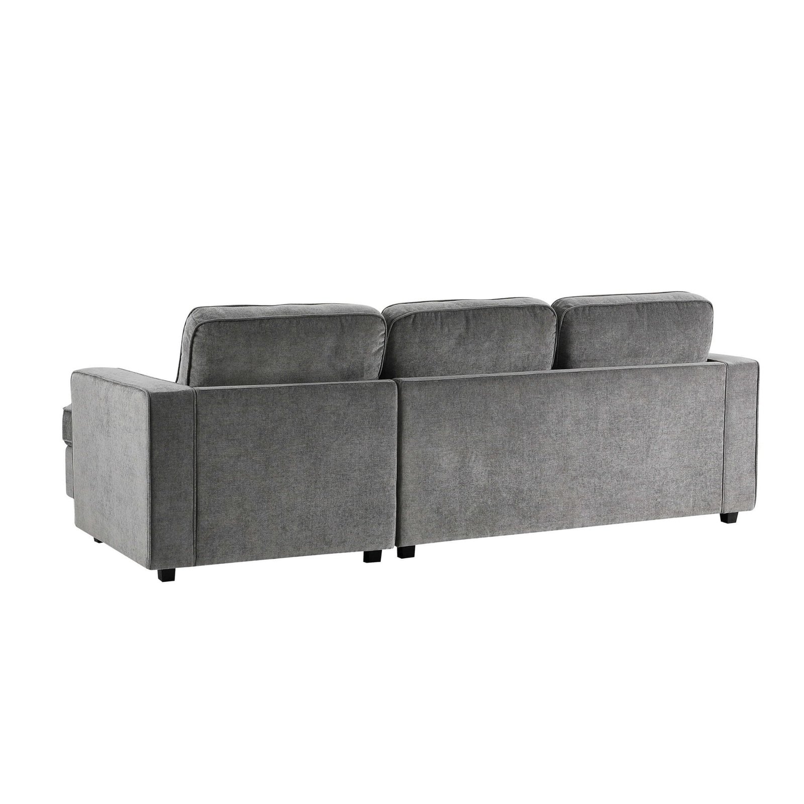 Soho Left Hand Storage Chaise Sofa - Grey