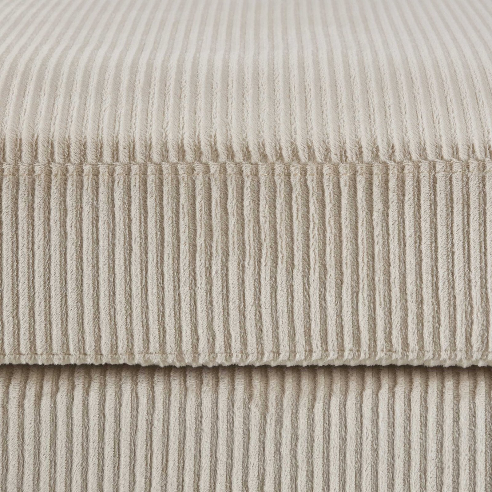 Sweden 2 Seater Sofa - Rib Ecru
