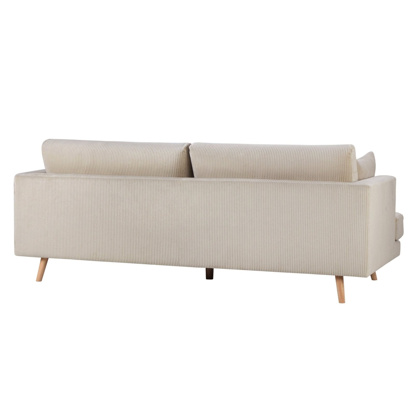 Sweden 3 Seater Sofa - Rib Ecru