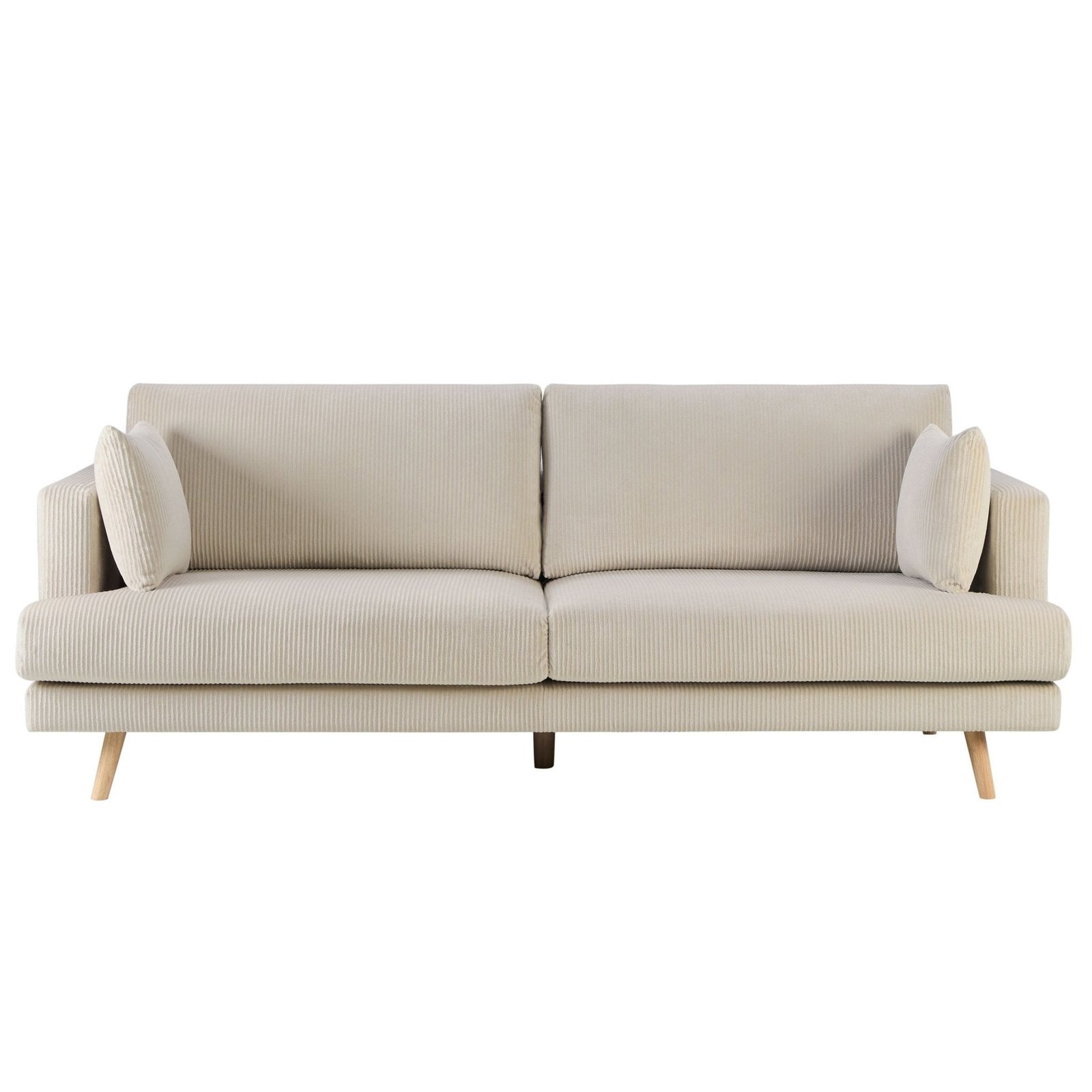 Sweden 3 Seater Sofa - Rib Ecru